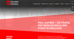 Desktop Screenshot of paul-hafner.de