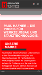 Mobile Screenshot of paul-hafner.de